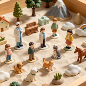 Basic Sand play Miniatures Set (300 pcs)