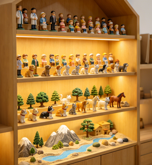 Basic Sand play Miniatures Set (300 pcs) - Image 5
