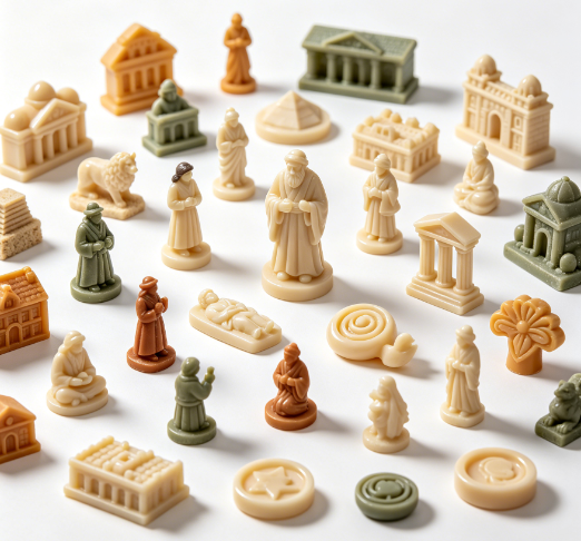 Professional Sand play Miniatures Set (600 pcs) - Image 5