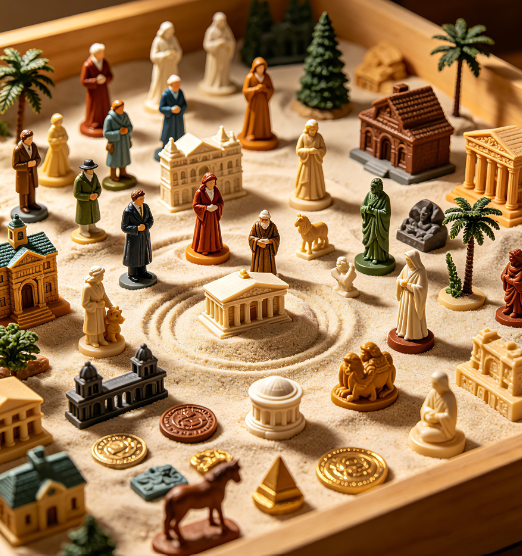 Professional Sand play Miniatures Set (600 pcs) - Image 4