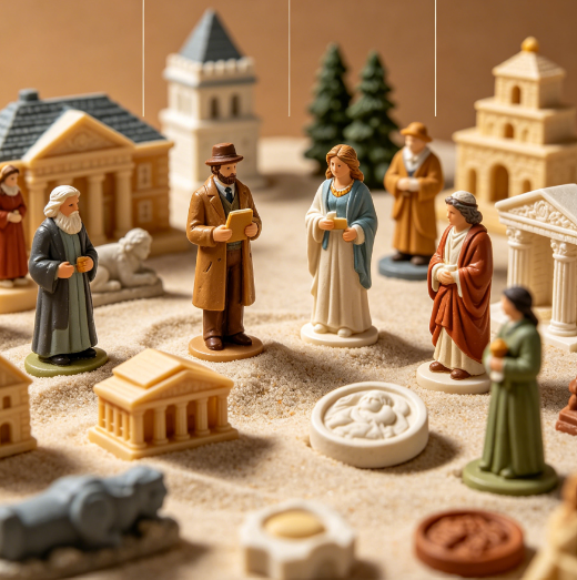 Professional Sand play Miniatures Set (600 pcs) - Image 6