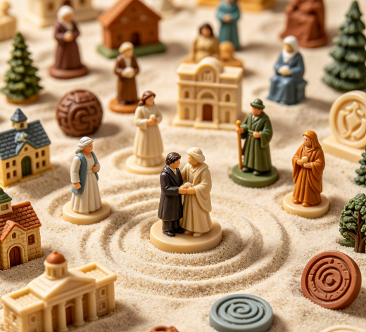 Professional Sand play Miniatures Set (600 pcs) - Image 7