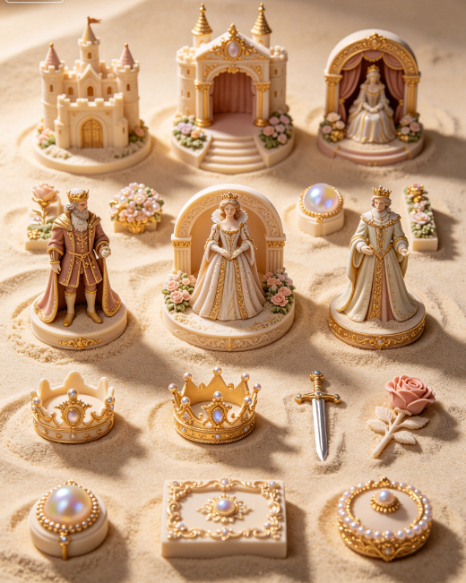 Complete Sand play Miniatures Collection (1000 pcs)