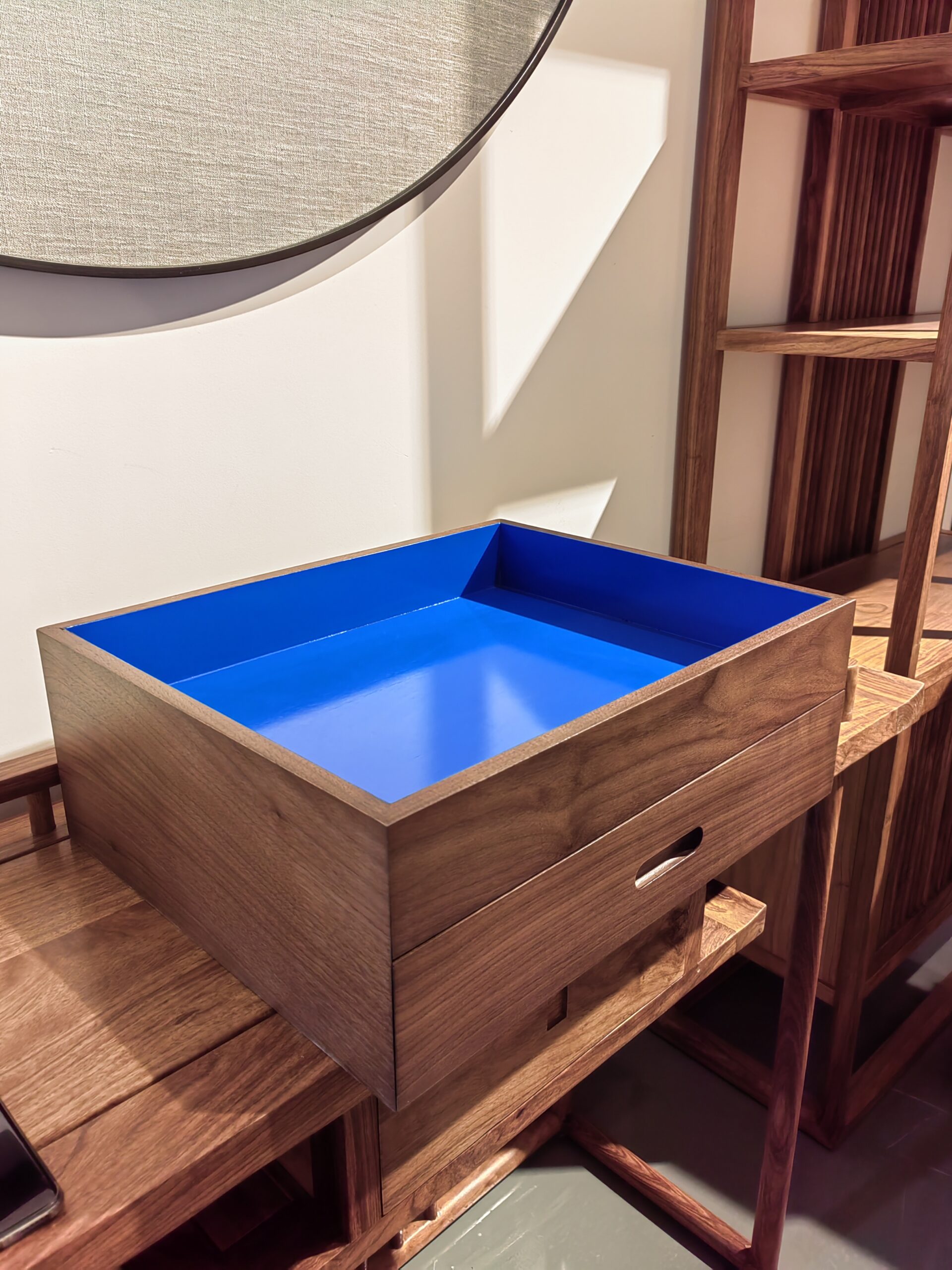 Premium Black Walnut Sand Tray - Image 4